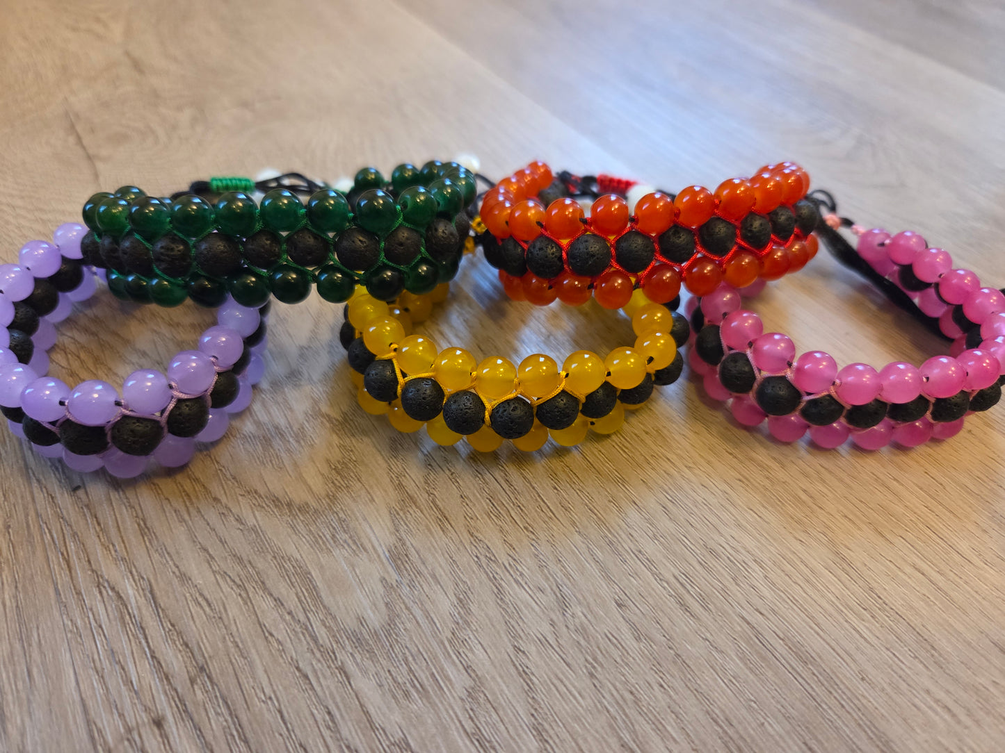 Macrame Rainbow Bracelets