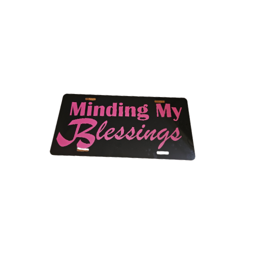 Minding My Blessings Plate